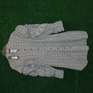 PMP flower arms puffy arms midi dress